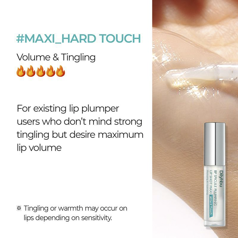 π BP Spicule Plumping LIP Shot - Maxi | Lip Plumper Volumizing Non-Sticky Glossy Lip Volumizer -8AOE1