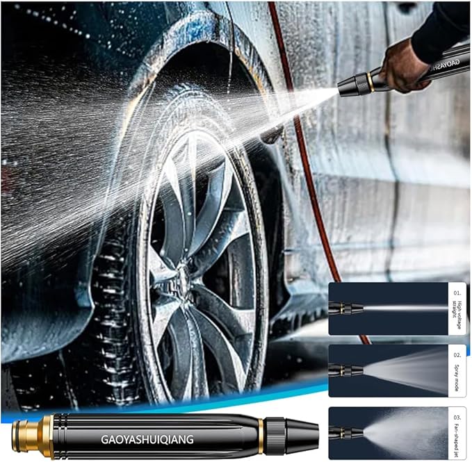 🔥NEW HOT SELLING 49% OFF🔥Home High-Pressure Car Wash Water Gun-8POP