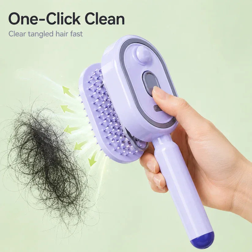 💆♀️ Electric Mist Spray Massage Hair Brush – Smooth, Refresh & Relax ✨-8POP