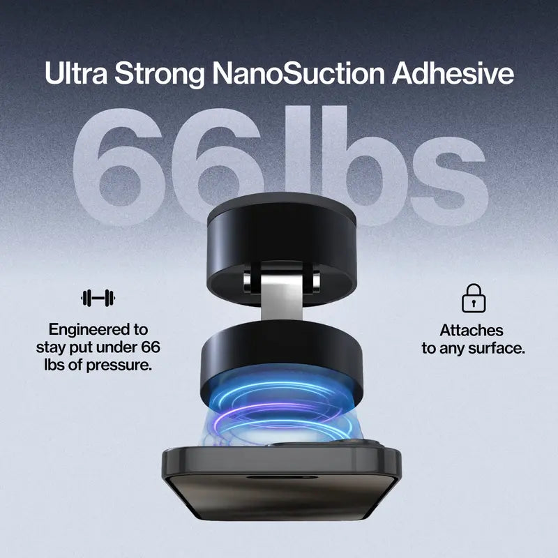 🔥Dilyhbu Strong Suction Mount | 66lb Hold | Never Falls Off🔥-8POP