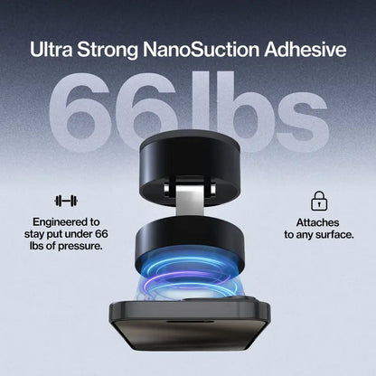 🔥Dilyhbu Strong Suction Mount | 66lb Hold | Never Falls Off🔥-8POP