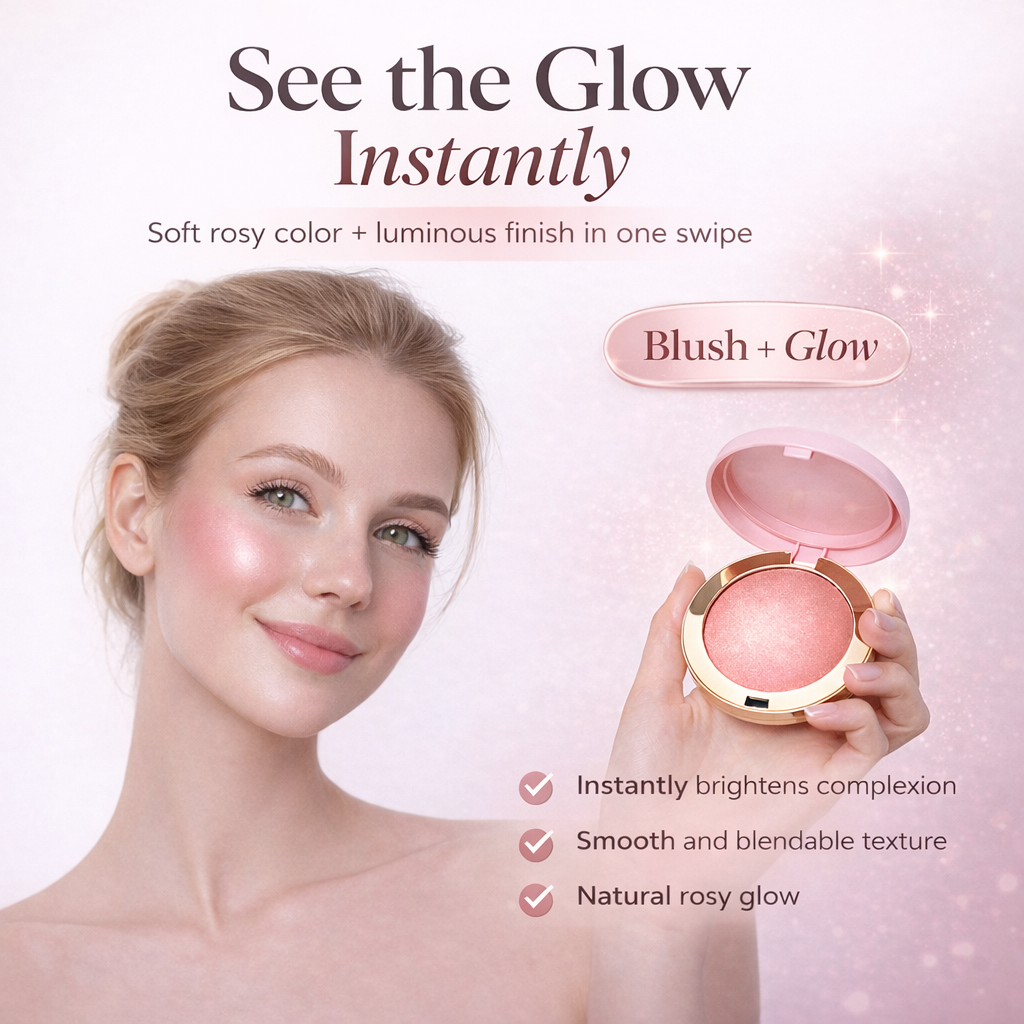 🌼💐hug couture cheek dewlight highlighting blush-8POP