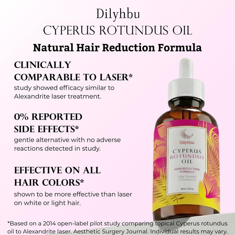 Cyperus Rotundus Oil for Natural Hair Reduction - 60ml/2oz-8AOE1