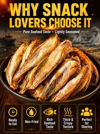 🐡 Premium Fish Crisps –🚢 Bold Seafood Flavor & an Irresistible Crunch-Sam
