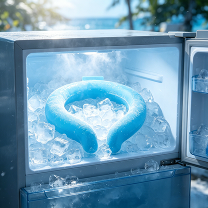 🌞2026 Summer Must-Have Gadget🌊PCM Neck Cooling Tube – Wearable Ice Ring for Hot Flashes, Sports & Summer Heat🏄‍♀️-8HJ9