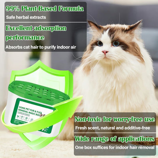 🔥2026 SALE - Home Pet Fur & Odor Removal Magic Box-8AOE1