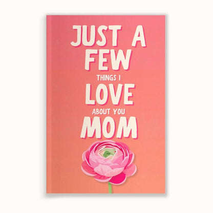 💕Just a Few Things I Love About You Mom Fill-In The Blank Book Gift for Mom Journa-8AOE1