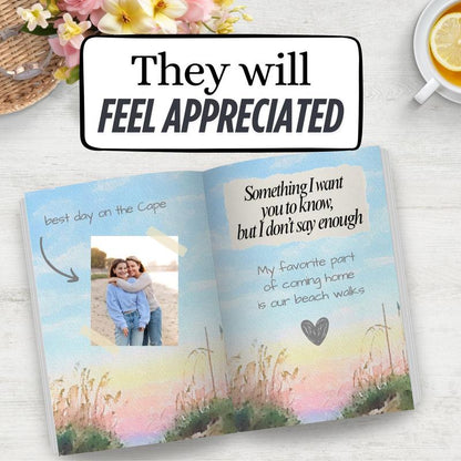 💕Just a Few Things I Love About You Mom Fill-In The Blank Book Gift for Mom Journa-8AOE1
