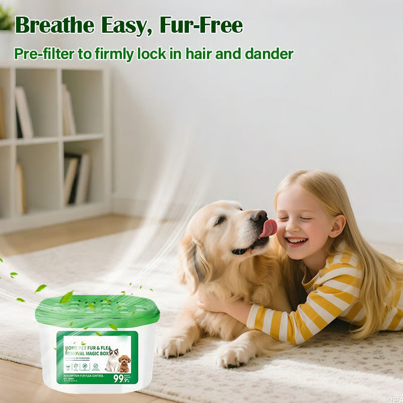 🔥2026 SALE - Home Pet Fur & Odor Removal Magic Box-8AOE1