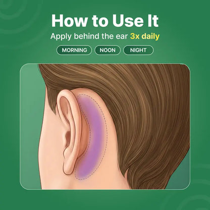 💗Sensory Support Roll-On – Calm Internal Ear Noise for Peace & Quiet –8AOE1