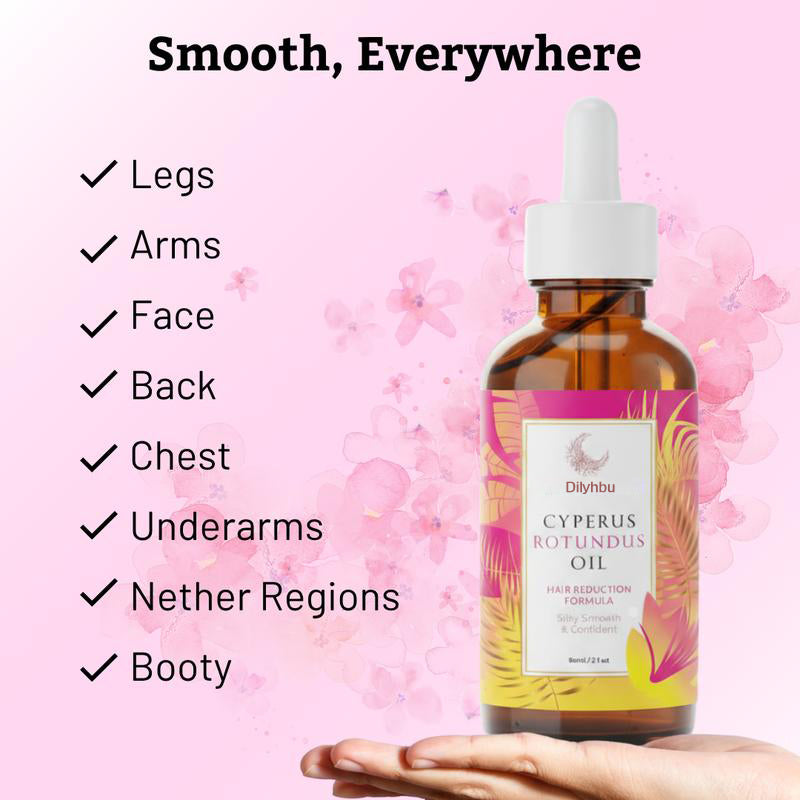 Cyperus Rotundus Oil for Natural Hair Reduction - 60ml/2oz-8AOE1
