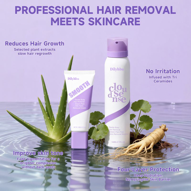 ✨Bikini Pain-Free Hair Removal Cream for Sensitive Skin-8AOE1