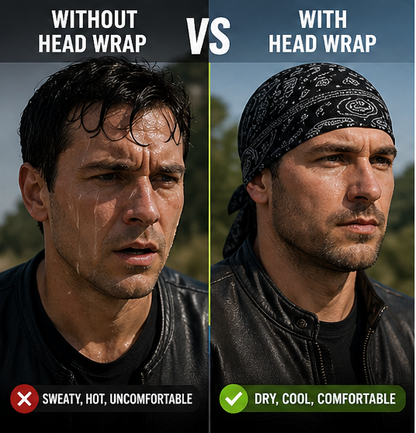 🧢🧢🧢Stop Sweat, Heat & Helmet Discomfort — Stay Cool All Day -8POP