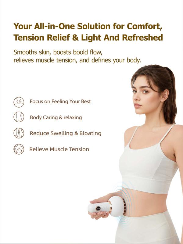 💖Professional Handheld Massager for Muscle & Lymphatic Support -8AOE1