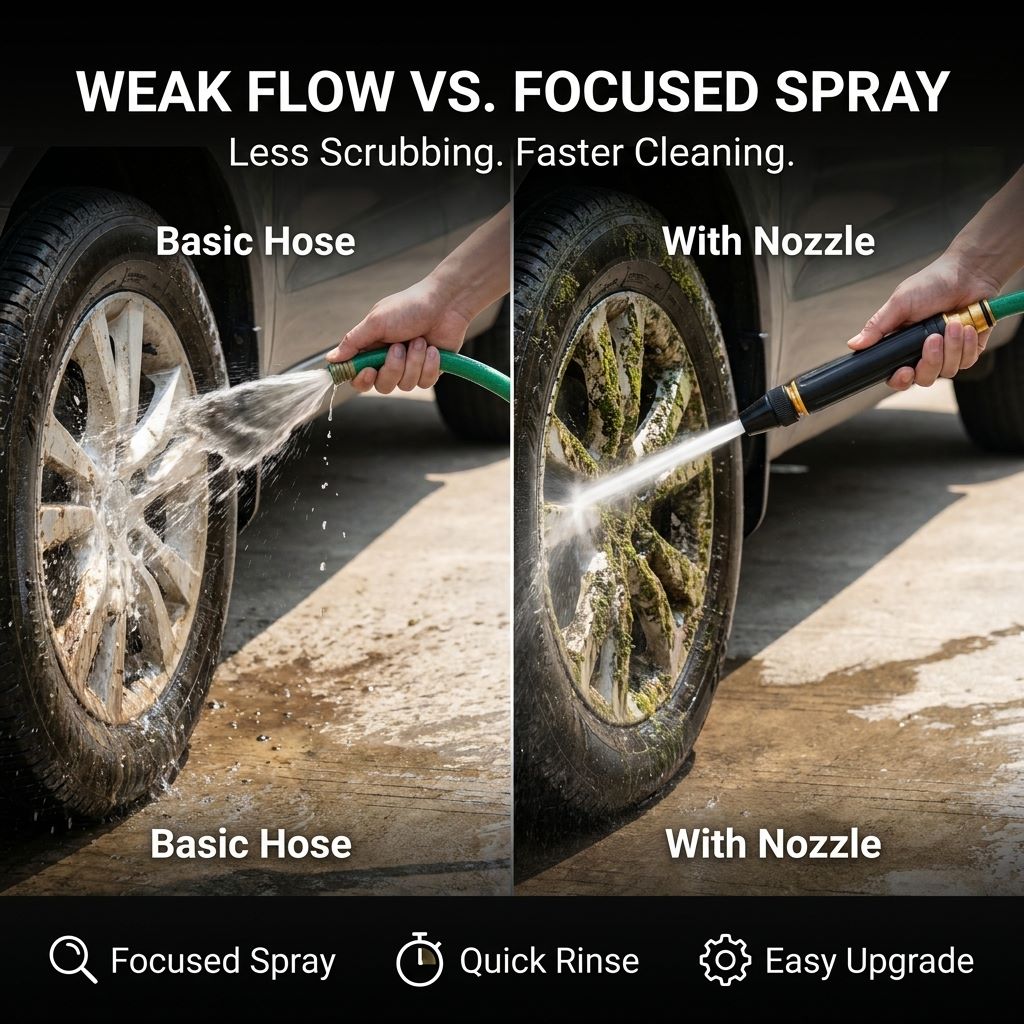 Weak Hose? Turn It Into a Power Cleaning Tool-8POP