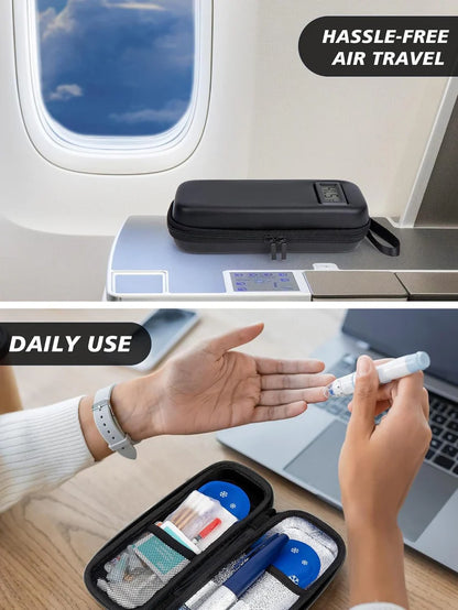 🔥Last Day of Promotion - 49% OFF🔥Insulin Cooler Travel Case with Temperature Display-8AOE1