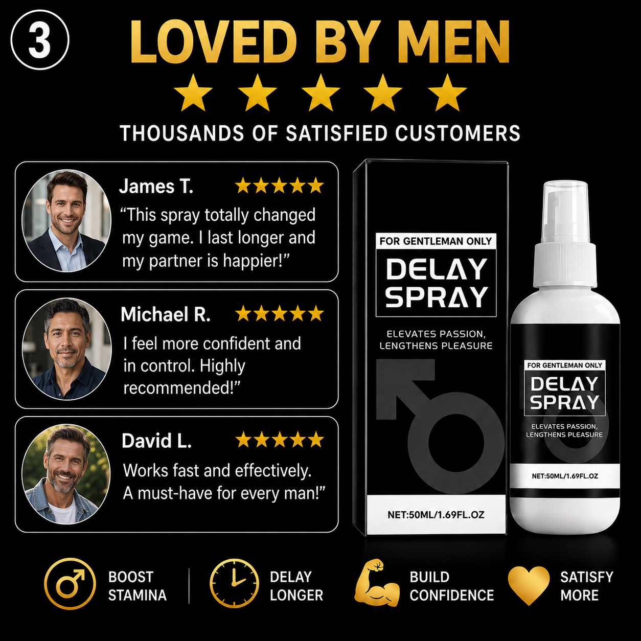 🏆Performance Delay Spray for Men💪Delay, Thickness & Length Support🥇-8JX3