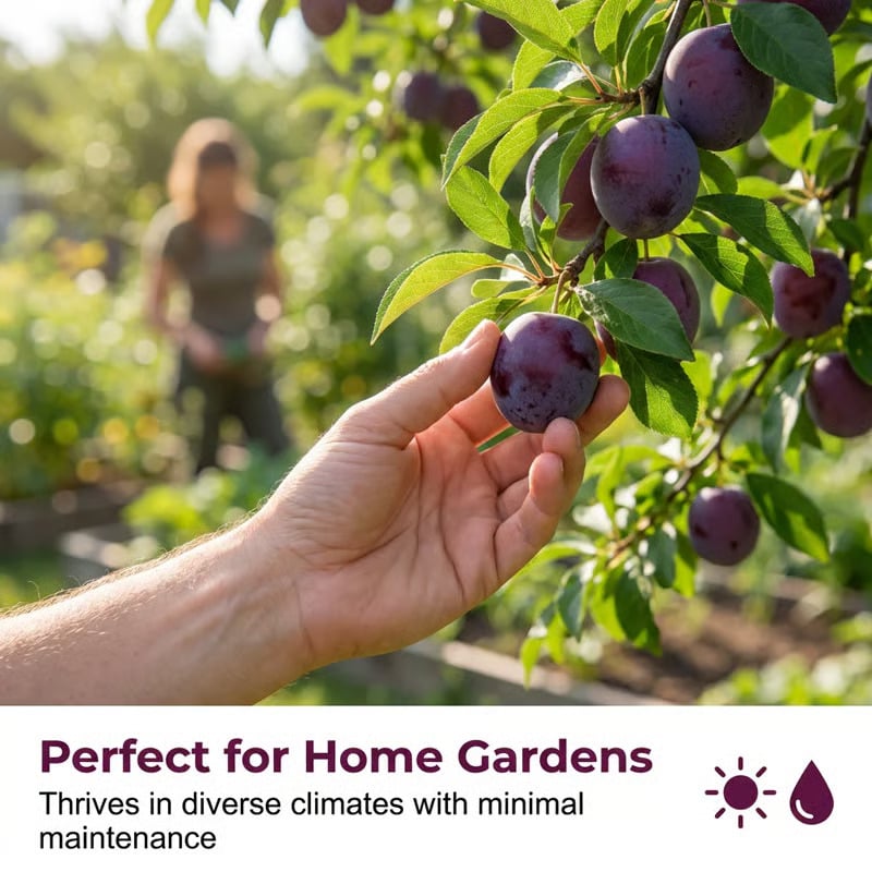 🌳LIMITED-TIME ⏰🍑 Heirloom Non-GMO Grafted Plum Tree Live Seeds-8POP
