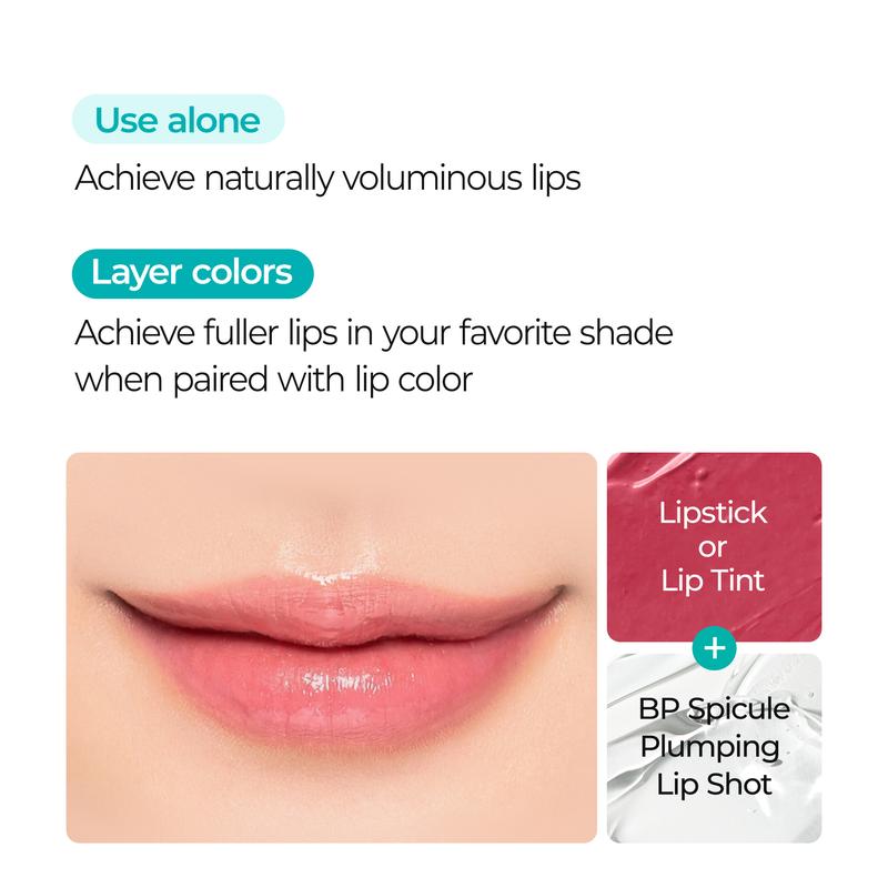 💋 BP Spicule Plumping LIP Shot - Maxi | Lip Plumper Volumizing Non-Sticky Glossy Lip Volumizer -8AOE1