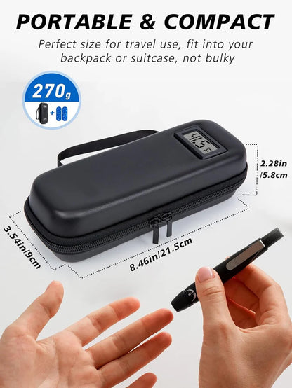 🔥Last Day of Promotion - 49% OFF🔥Insulin Cooler Travel Case with Temperature Display-8AOE1