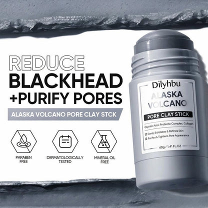 💥Alaska Volcano Pore Clay Stick Cleansing Blackhead-8AOE1