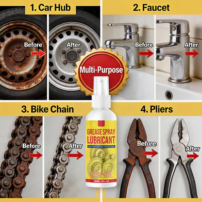 Anti-Rust Lubricant Spray & Rust Remover-8AOE1