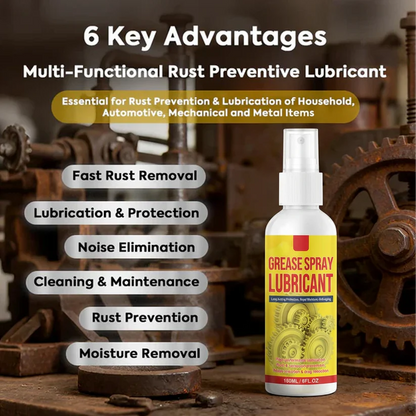Anti-Rust Lubricant Spray & Rust Remover-8AOE1