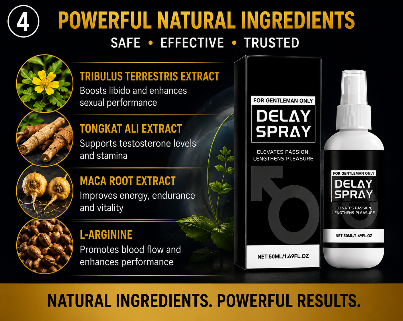 🏆Performance Delay Spray for Men💪Delay, Thickness & Length Support🥇-8JX3
