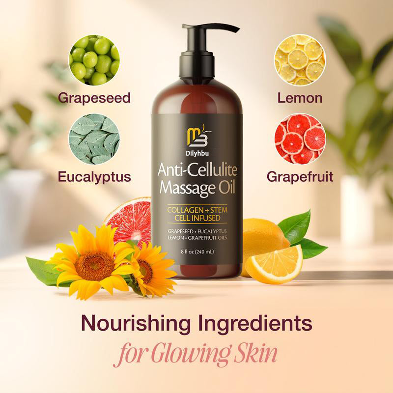 Cellulite Massage Oil 8oz-8AOE1