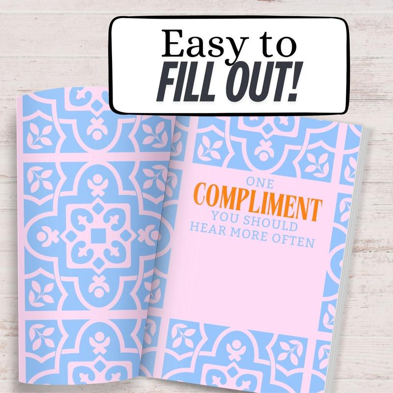 💕Just a Few Things I Love About You Mom Fill-In The Blank Book Gift for Mom Journa-8AOE1