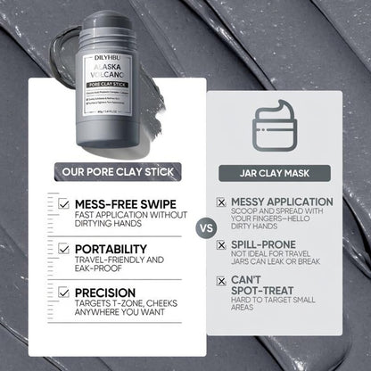 💥Alaska Volcano Pore Clay Stick Cleansing Blackhead-8AOE1