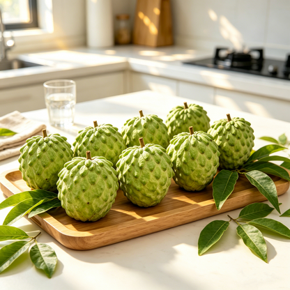 🍈 Dilyhbu Sugar Apple Growing Kit – Grow Your Own Tropical Fruit at Home-8POP