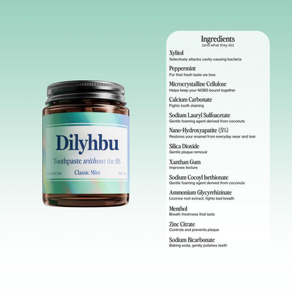🪥 Dilyhbu Toothpaste Tablets — No Mess, No Plastic, Travel-Ready Clean Smile--8AOE1