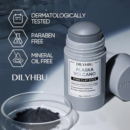 💥Alaska Volcano Pore Clay Stick Cleansing Blackhead-8AOE1