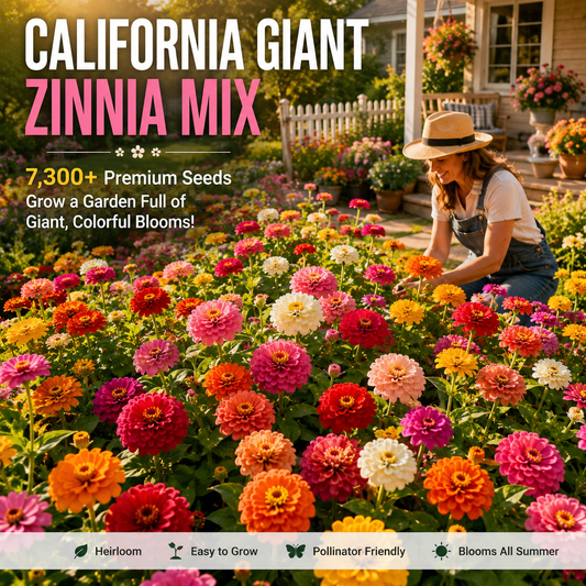 🌺 Grow a Garden Full of Giant Colorful Blooms -8POP