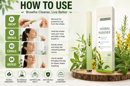 🍃 LIMITED TIME 50% OFF🍀 Refresh Your Breathing Naturally with the Herbal Aroma Stick-8JX3