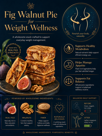 🌟 Limited Stock 🌟 Black Sesame Cranberry Fig Walnut Pie, Natural Plant‑Based Snack Bar-Ray