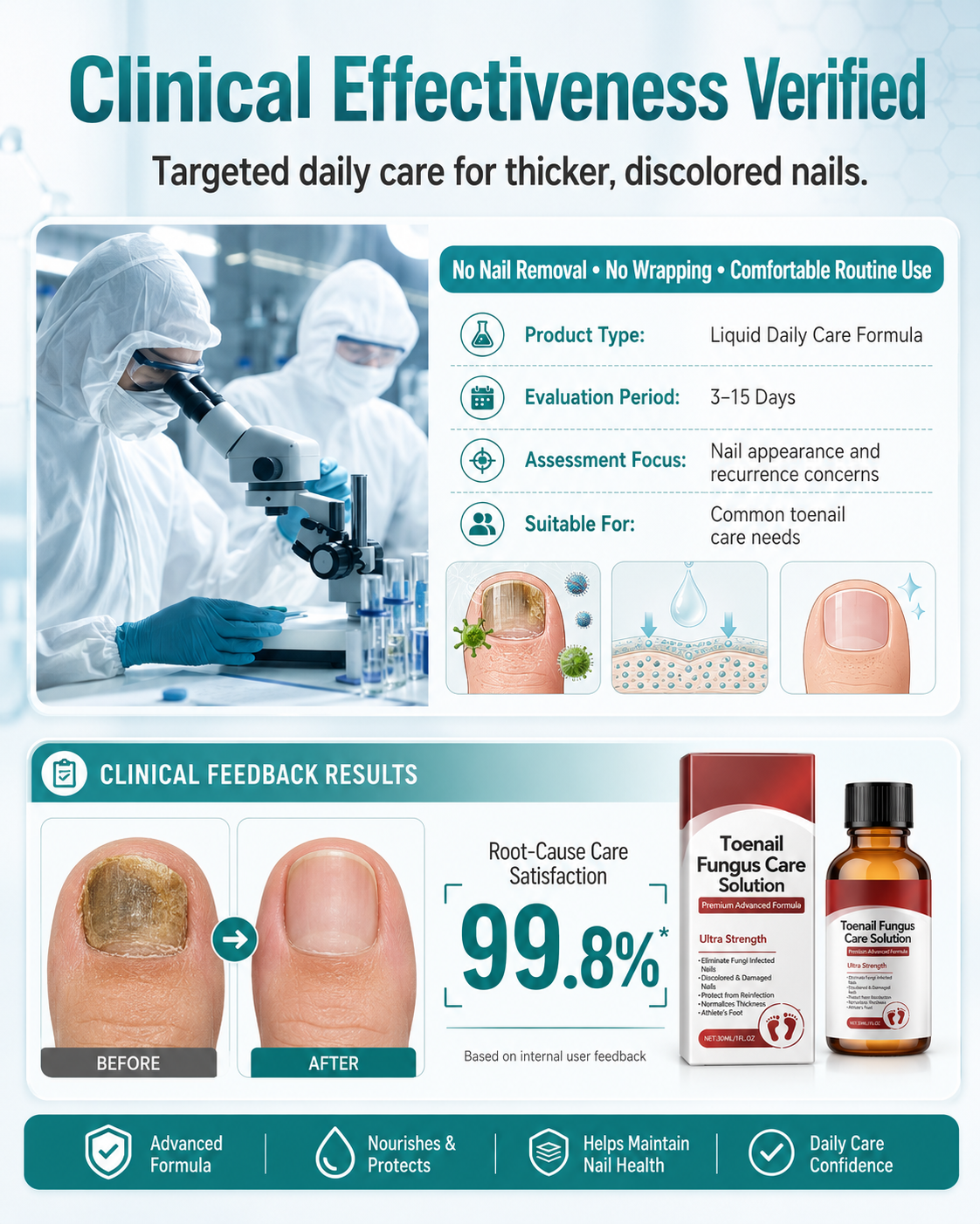 🔥50% OFF🦶Toenail Care Solution | Advanced Herbal Formula for Thick, Yellow, Cracked & Brittle Nails-8YF7