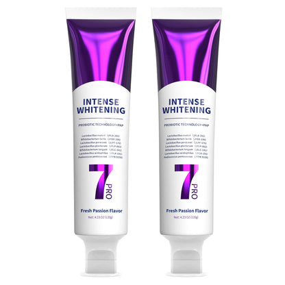 🦷🦷🦷New 7-Pro Intensive Toothpaste | Upgraded Purple Formula with 7 Probiotics | Deep Enamel Repair & Long-Lasting Freshness-8POP