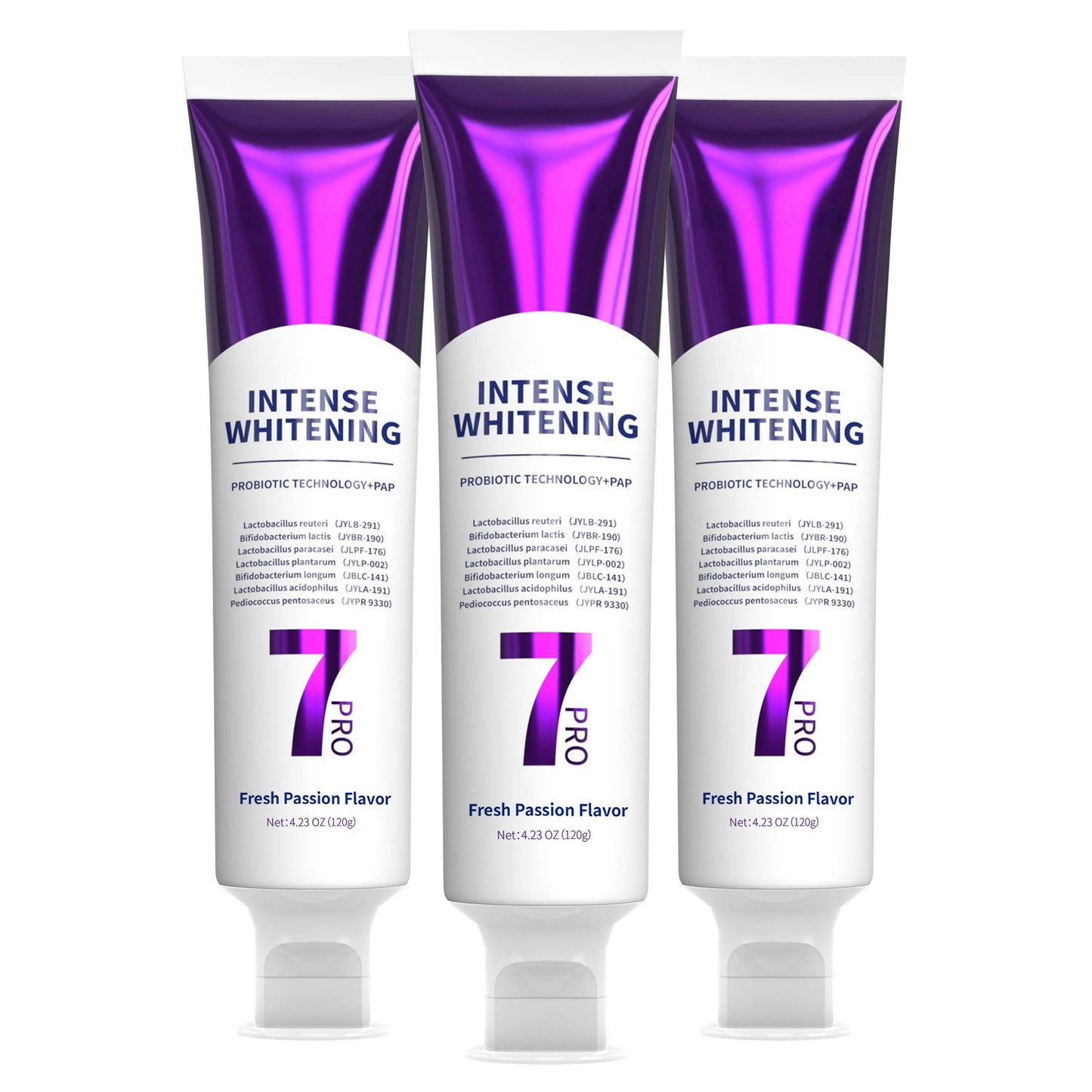 🦷🦷🦷New 7-Pro Intensive Toothpaste | Upgraded Purple Formula with 7 Probiotics | Deep Enamel Repair & Long-Lasting Freshness-8POP