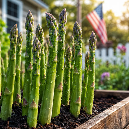 Grow Fresh Organic Asparagus at Home 🌱-8POP