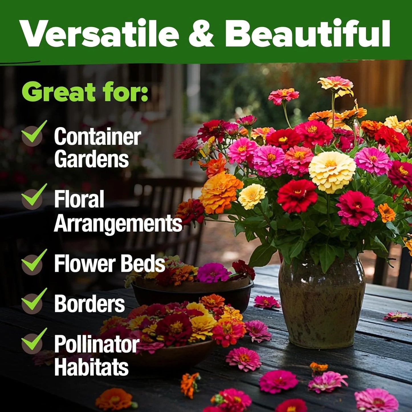 🌺 Grow a Garden Full of Giant Colorful Blooms -8POP