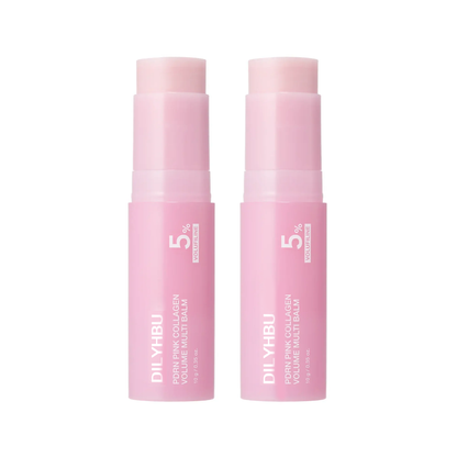 💖💞Dilyhbu Pink Collagen Volume Multi Balm-8POP