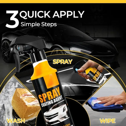 🚗🚗🚗nano car coating spray-Nano Spray Coating, Ceramic Coating for Cars Superior Water Beading & Long-Lasting Protection cars accessories car stuff-8POP