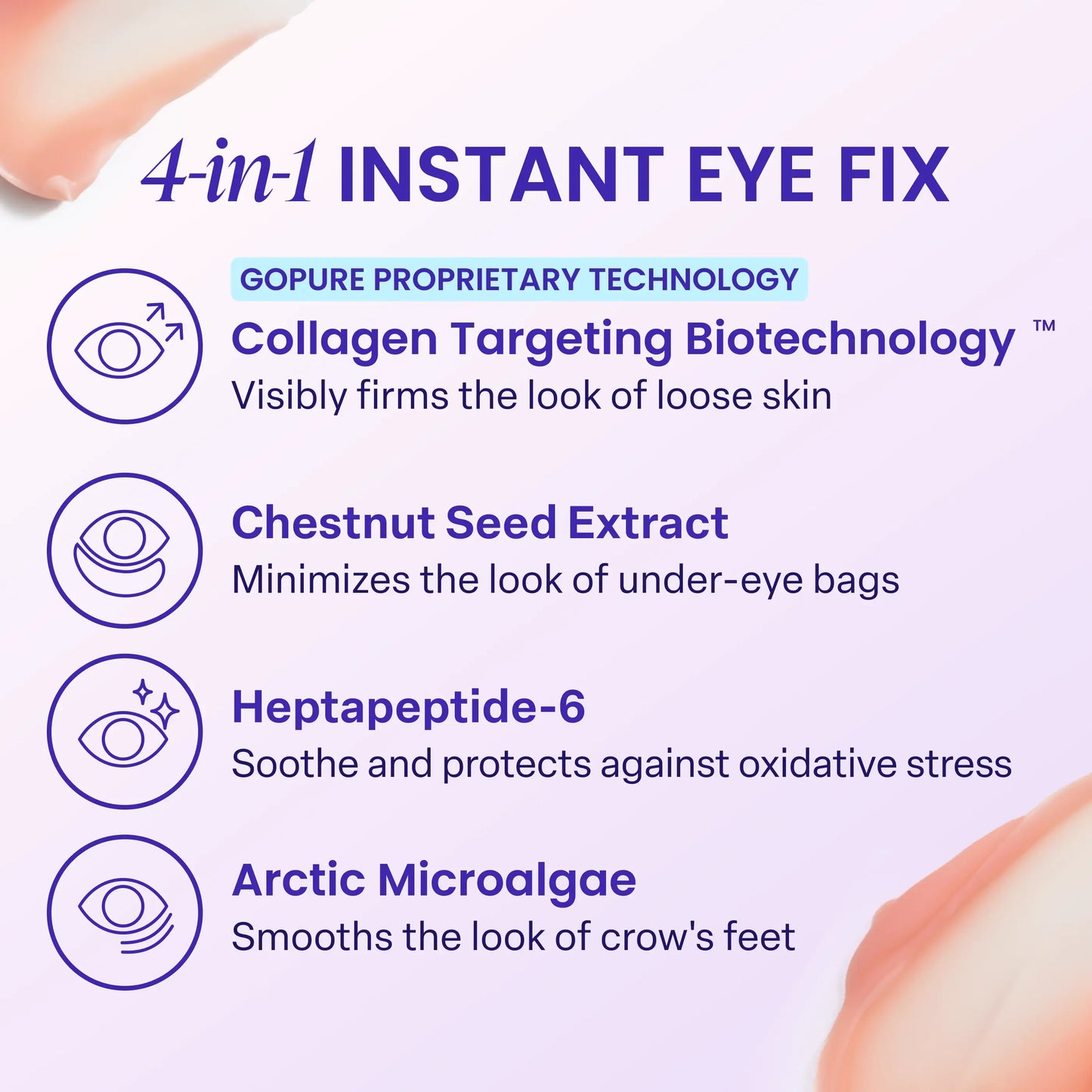 👀👀Eye Bag Instant Eraser, Tightens, Firms, & Blurs Wrinkles-8POP
