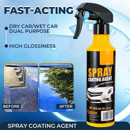 🚗🚗🚗nano car coating spray-Nano Spray Coating, Ceramic Coating for Cars Superior Water Beading & Long-Lasting Protection cars accessories car stuff-8POP
