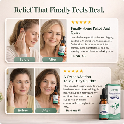 Dilyhbu Tinnitus Ear Drops for Clear Ears and Ultimate Comfort – Unlock Instant Relief from Tinnitus and Ear Discomfort🎶-8POP