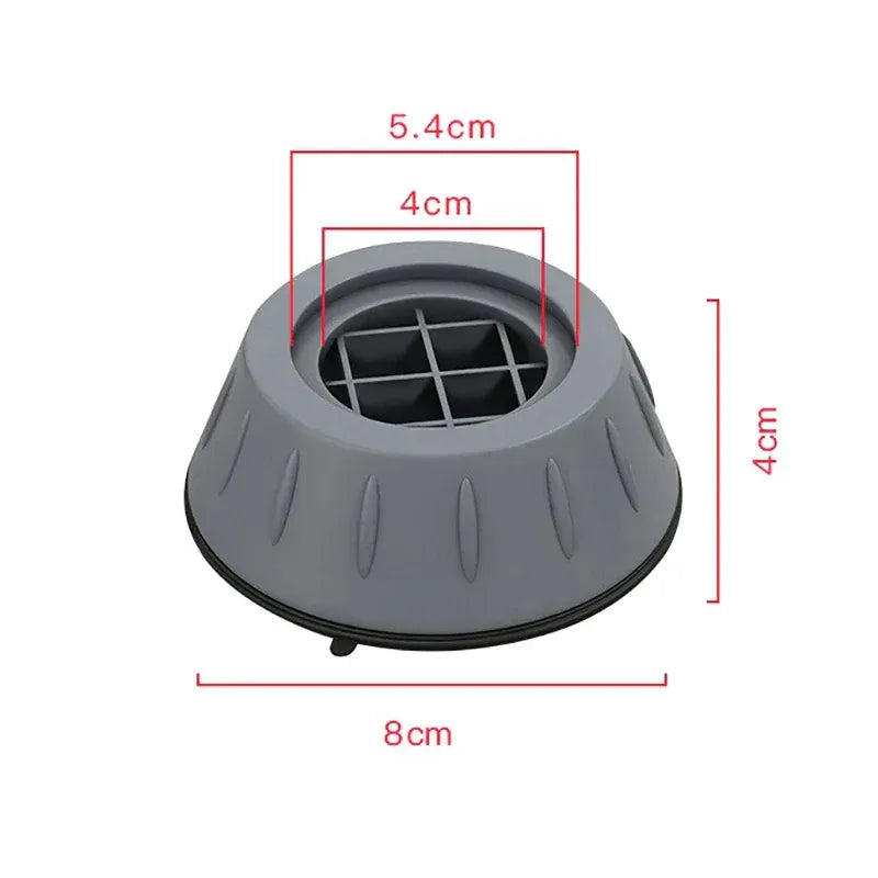 Anti-Vibration Washer Pads Set of 4 – Reduce Noise, Sliding & Shaking 🧺🔇-8POP