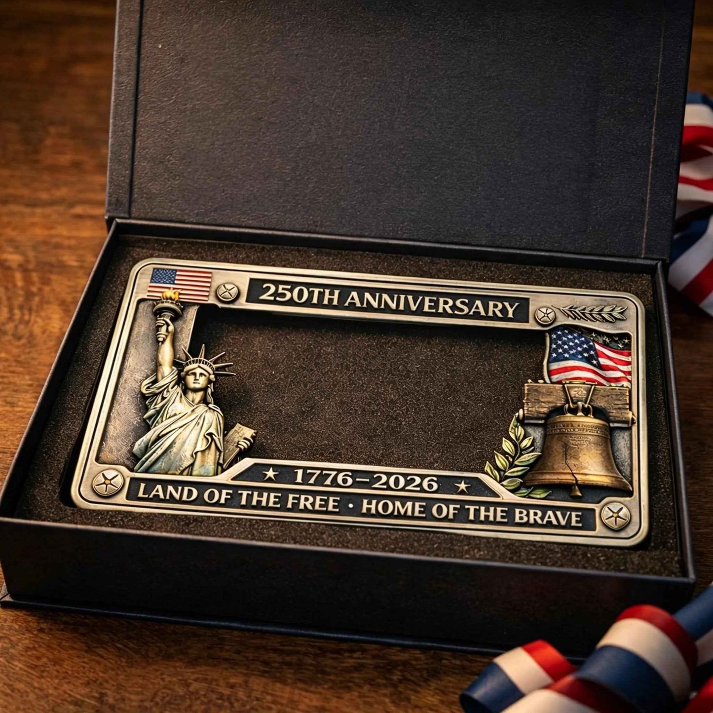 🗽🇺🇸 250th Anniversary Commemorative License Plate Frame🚗-8POP