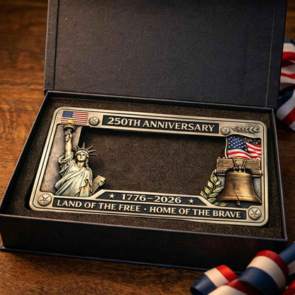 🗽🇺🇸 250th Anniversary Commemorative License Plate Frame🚗-8POP